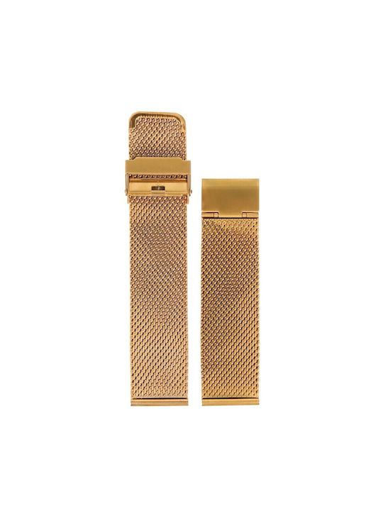 Burga Tragbare Bänder Metall Mesh Elegance Universell 22 Mm Gold Burga Tragbare Bänder Metall Mesh Elegance Universell 22 Mm Gold