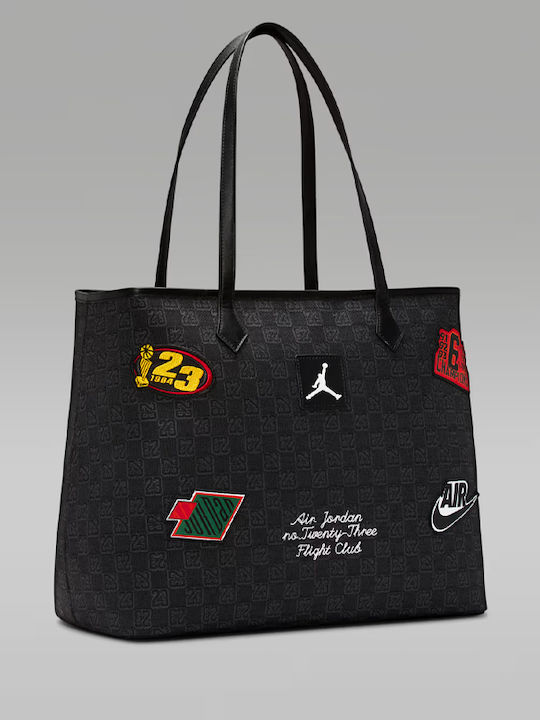 Jordan Monogram Women's Bag Tote Handbag Black LM9158-023 | Skroutz.mt