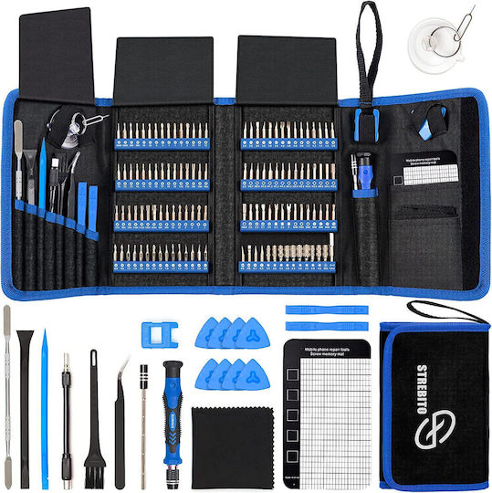 Screwdriver Set 142 Pieces Precision Screwdriver for Electronic Devices Magnetic Repair Kit 120 Bits Phone Macbook Computer Laptop PC Tablet