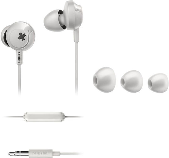 Philips She4305wt In-ear Handsfree Headphones with Connector 3.5mm Beige