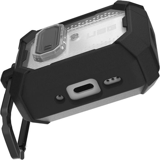 UAG Plasma Θήκη Πλαστική / Σιλικόνης με Γάντζο σε Μαύρο χρώμα για Apple AirPods Pro 3