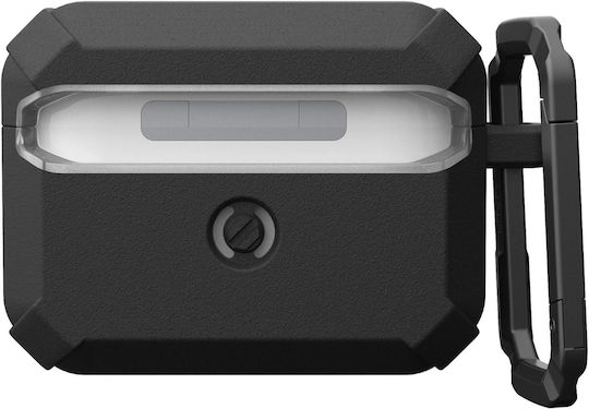 UAG Plasma Θήκη Πλαστική / Σιλικόνης με Γάντζο σε Μαύρο χρώμα για Apple AirPods Pro 3