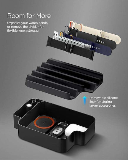 Spigen S340 Φορτιστής για Apple Watch Μαύρος