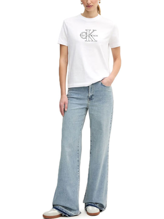 Damen T-Shirt White