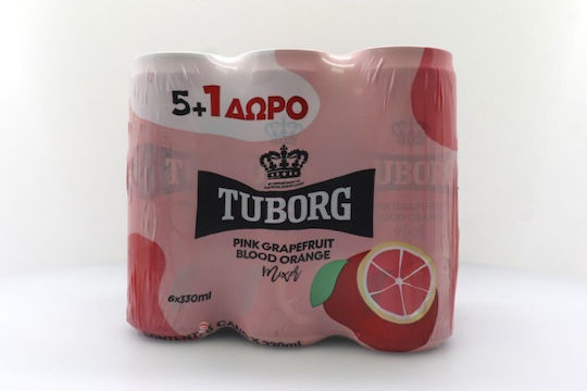 Tuborg Soda cu carbonatare 6x330ml