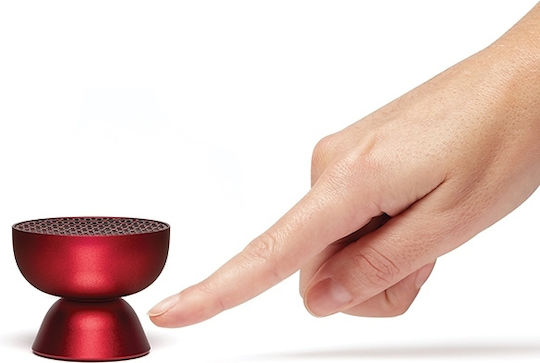 Lexon Tamo Bluetooth-Lautsprecher mit Akkulaufzeit bis zu 6 Stunden Rot