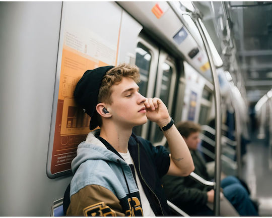 Belkin SoundForm Anywhere Earbud Bluetooth Handsfree Earphones with Sweat Resistance and Charging Case Black