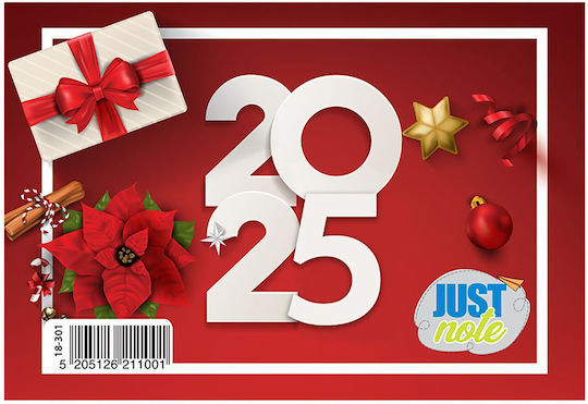 Diary 12 Sheets Small 9x6.8cm Justnote 38321 Random Color Design Selection