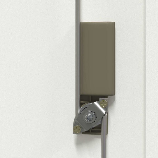 Ντουλάπι Γραφείου Μεταλλικό Λευκό 60x40x90cm