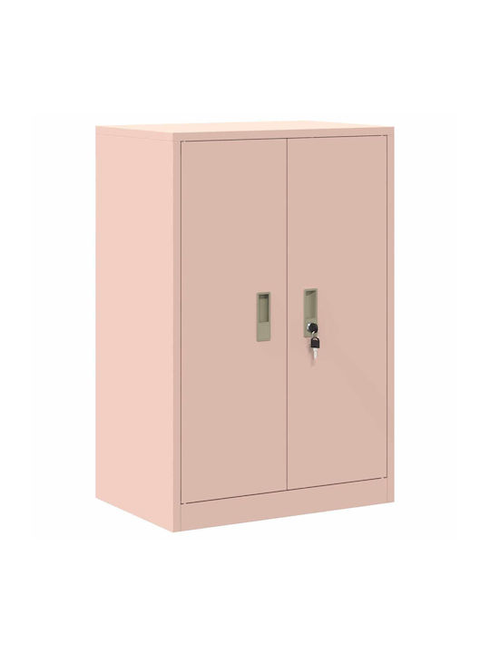Cabinet de Birou Metalic Pink 60x40x90cm