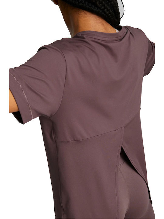 PUMA Studio Trend Women's T-shirt Dusty Plum