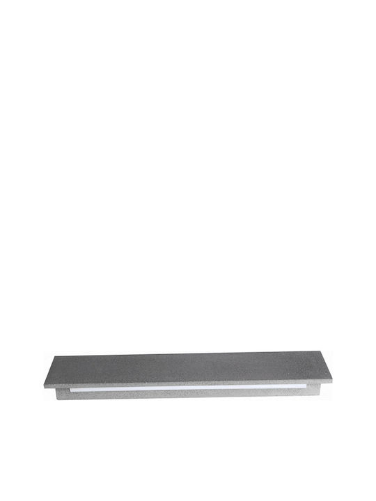 Aca Wandmontierte Außen-Deckenleuchte LED IP65 12W mit Warmweiß Licht