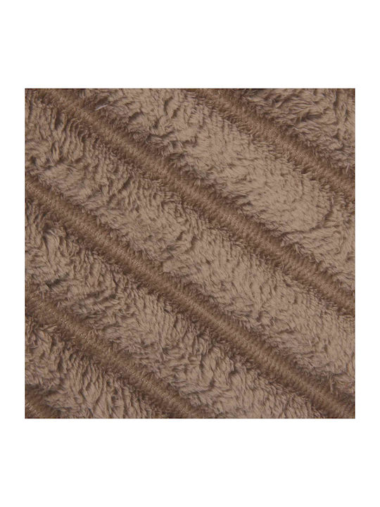vidaXL Ριχτάρι Πολυθρόνας Fleece 200x150εκ. Καμηλοπάρδαλη