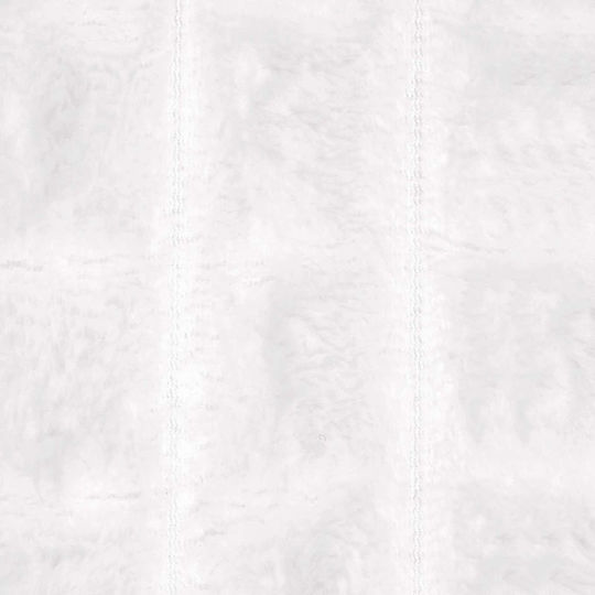 vidaXL Ριχτάρι Πολυθρόνας Fleece 200x150εκ. Λευκό