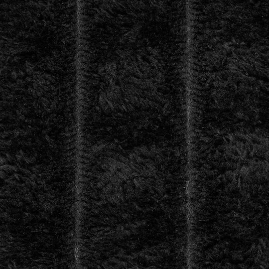 vidaXL Фотьойл Throw Полар 200x150см Черен