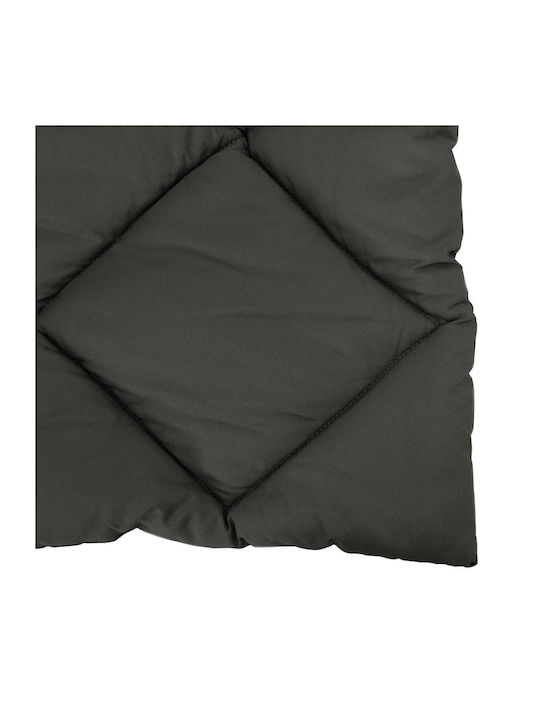 vidaXL Κουβέρτα Διπλή 200x135εκ. Ανθρακί