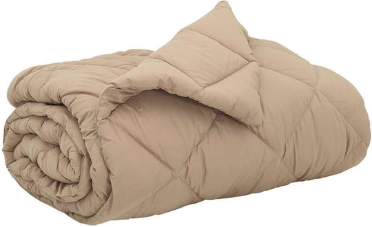 vidaXL Pătură Supraînălțată 220x240 cm Taupe
