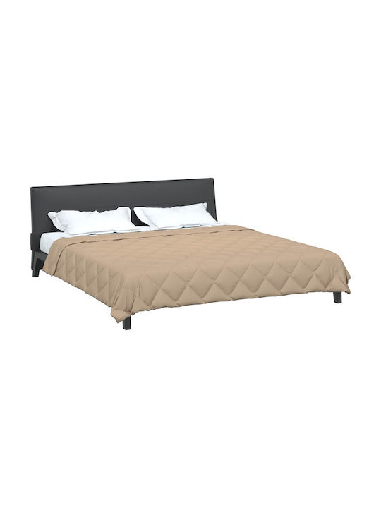 vidaXL Pătură Supraînălțată 220x240 cm Taupe