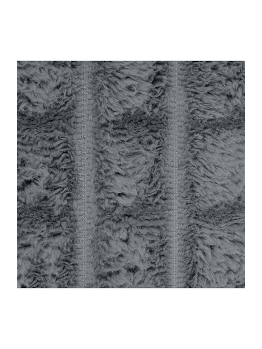vidaXL Fleece Decke King Size 270x240cm Dunkelgrau