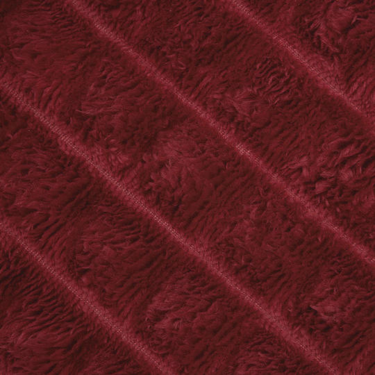 vidaXL Fleece Decke Einzeln 150x130cm Türkis Rot