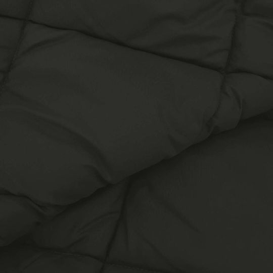 vidaXL Duvet Cover Queen 220x240 Black Velvet-Black Metal
