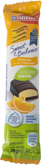 Giotis Sweet & Balance Stevia Chocolate Milk with Orange with Stevia 40gr