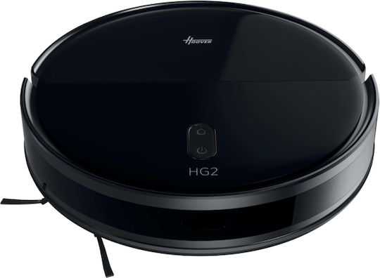 Hoover HG2 Turbo Slim Σκούπα Ρομπότ με Χαρτογράφηση Laser & Απορρόφηση 5000Pa Μαύρη