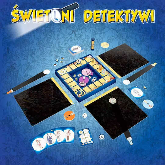 Board Game Brilliant Detectives for 1-5 Players 6+ Years Old (PL) Nasza Ksiegarnia