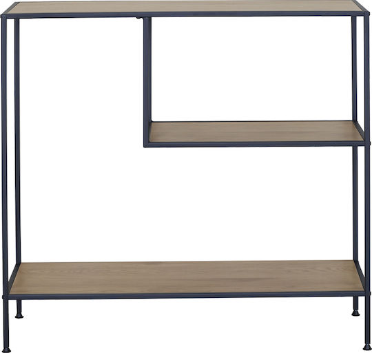 Библиотека Sonoma, Черна 100x33x96см