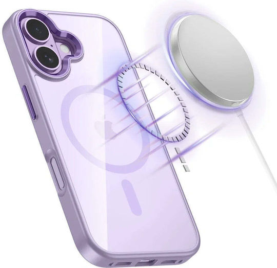 Tech-Protect Magmat Заден Калъф Силикон / Пластмаса Лилав (iPhone 17)