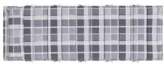 vidaXL Gartenstuhlkissen Mit Rückenlehne Grau 60x178cm