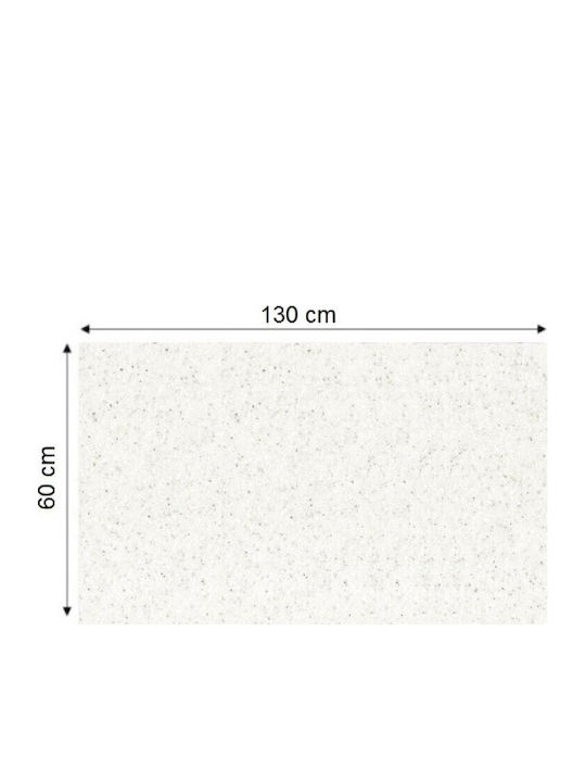 Everest Kitchen Counter made of Particleboard Everest 130x60x2.8cm 1pcs