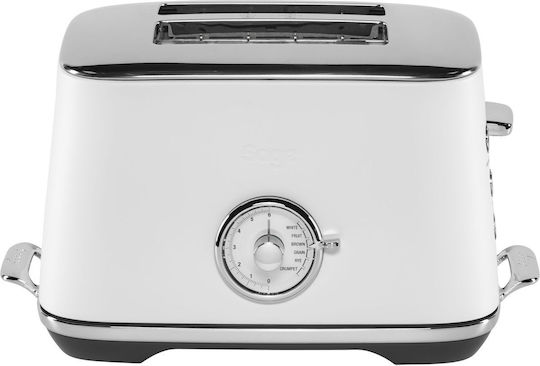 Sage The Toast Select Luxe Φρυγανιέρα 2 Θέσεων 1000W Λευκή