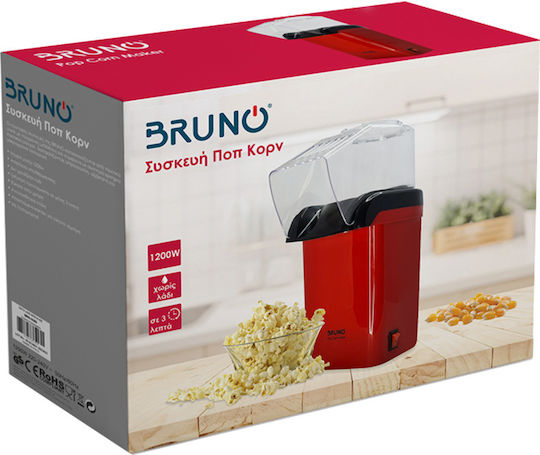 Bruno Popcorn Maker Hot Air 1200W