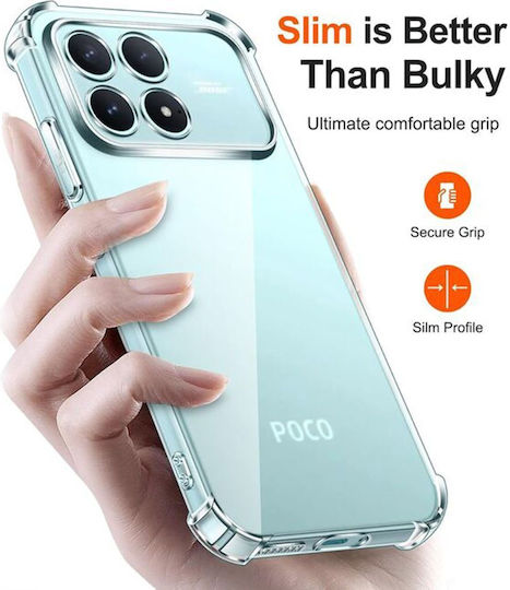 Techsuit Back Cover Σιλικόνης Διάφανο (Poco F8 Pro)