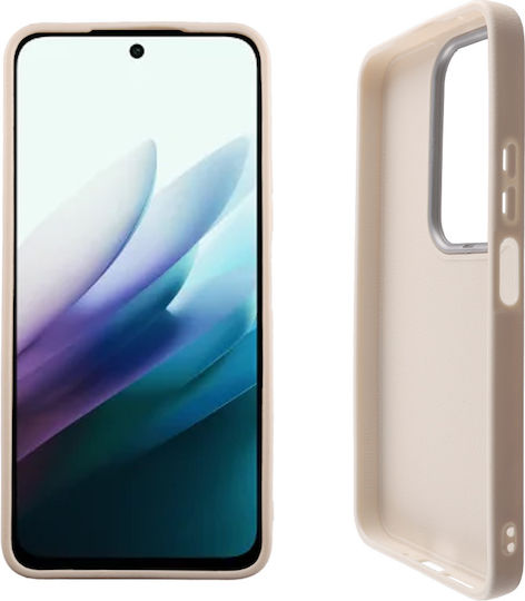 Lime Flexisnap Umschlag Rückseite aus Silikon mit Nackenriemen Off White (Redmi 15)
