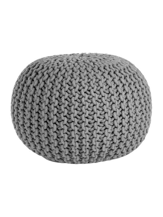 Bean Bag Stool Waterproof Gray 50x50x40cm