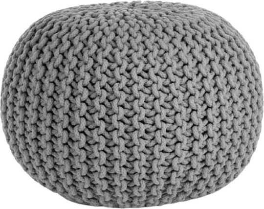 Bean Bag Stool Waterproof Gray 50x50x40cm