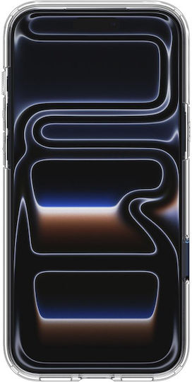 Spigen Ultra Hybrid MagFit Rückseite Umschlag Silikon / Kunststoff 2mm Transparent Tiefblau (iPhone 17 Pro)