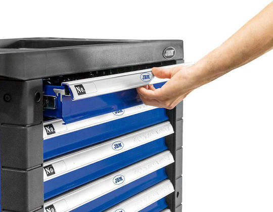 JBM Tool Trolley with 7 Drawers and 172 Tools
