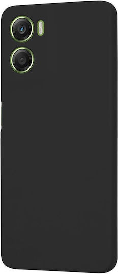 Techsuit Softflex Motorola Moto Umschlag Rückseite Silikon Schwarz (Motorola Moto G06)