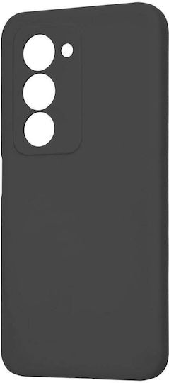 Techsuit Softflex Motorola Moto Umschlag Rückseite Silikon Schwarz (Motorola Moto G06)