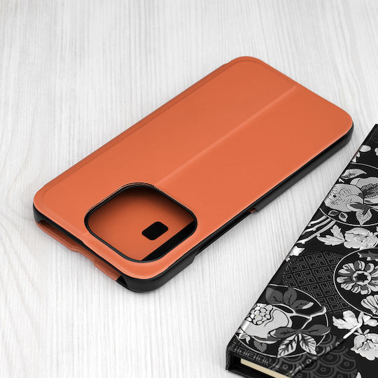 Techsuit Efold Series Umschlag Rückseite Orange (Xiaomi 15T)