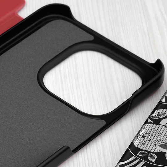 Techsuit Efold Series Umschlag Rückseite Rot (Xiaomi 15T)