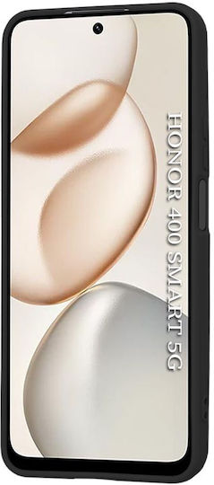 Techsuit Softflex Umschlag Rückseite Silikon Schwarz (Honor 400)