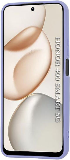 Techsuit Softflex Silicone Purple Back Cover (Honor 400 Smart)