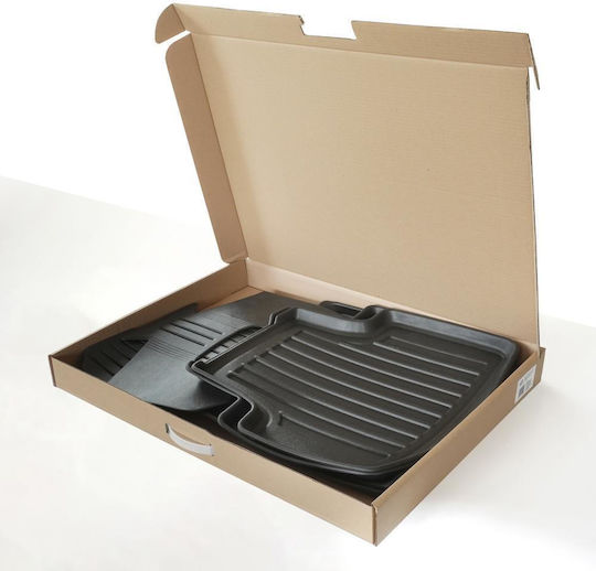 Umbrella Set Covorașe Față și Spate 2buc din Furtun pentru Volkswagen Magazin online Sharan 2010+ Negre