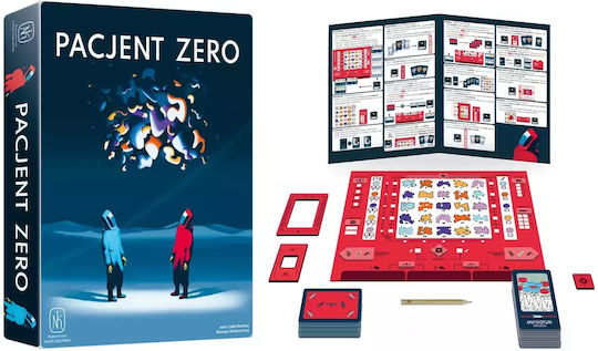 Board Game Patient Zero for 1-7 Players 10+ Years Old (PL) Nasza Ksiegarnia