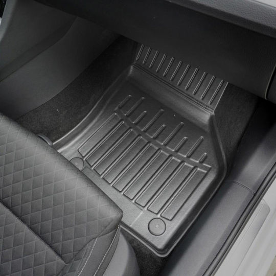 Umbrella Set Covorașe Față și Spate 2buc din Furtun pentru Mitsubishi L200 2006-2015 Negre