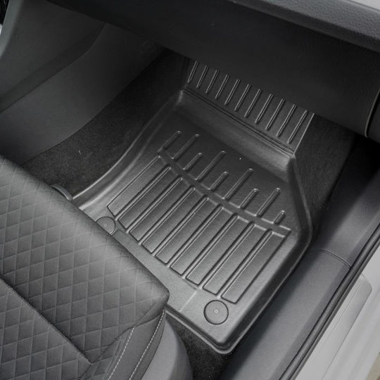 Umbrella Set Covorașe Față și Spate 4buc din Furtun pentru Ford Puma 2019+ Negre